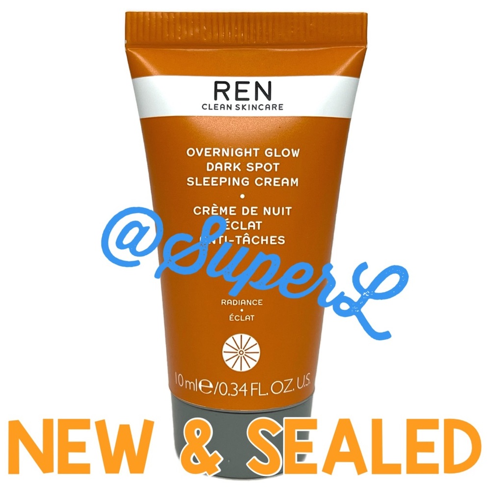 2/$15 NEW & SEALED REN Overnight Glow Dark Spot Sleeping Cream Moisturizer